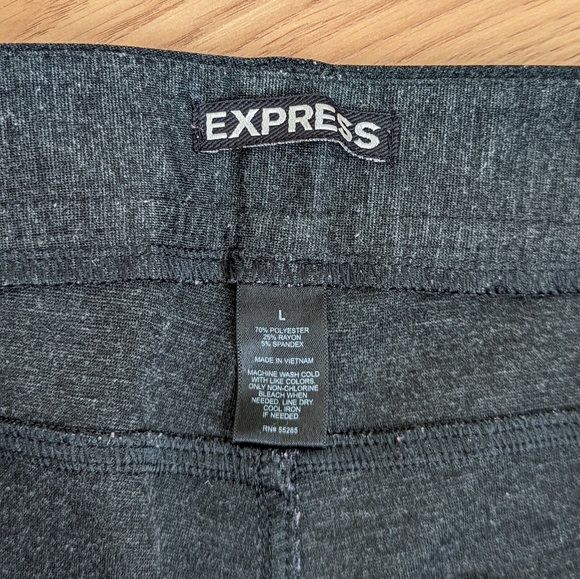 Express Charcoal Grey Jeggings Size L - Picture 7 of 8